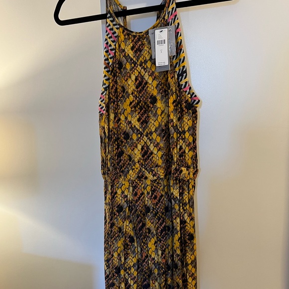 NWT Anthro Multicolored Jumpsuit - Picture 2 of 4